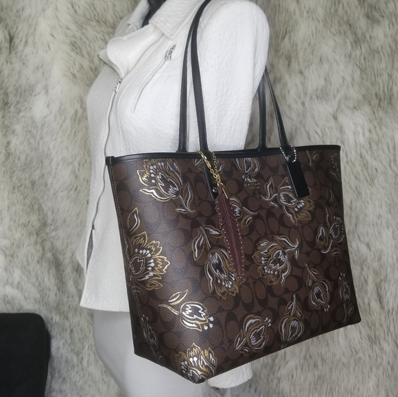 COACH 4 SET DESIGNER BAG MAKEUP CASE WALLET CHARM - Picture 6 of 12